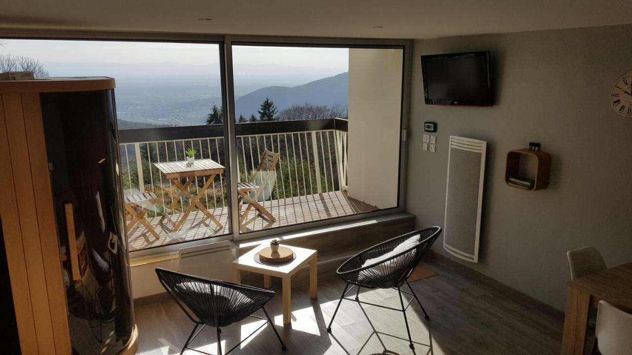 Studio Avec Sauna Au Calme A 15 Min De Colmar Trois-Épis Exterior foto